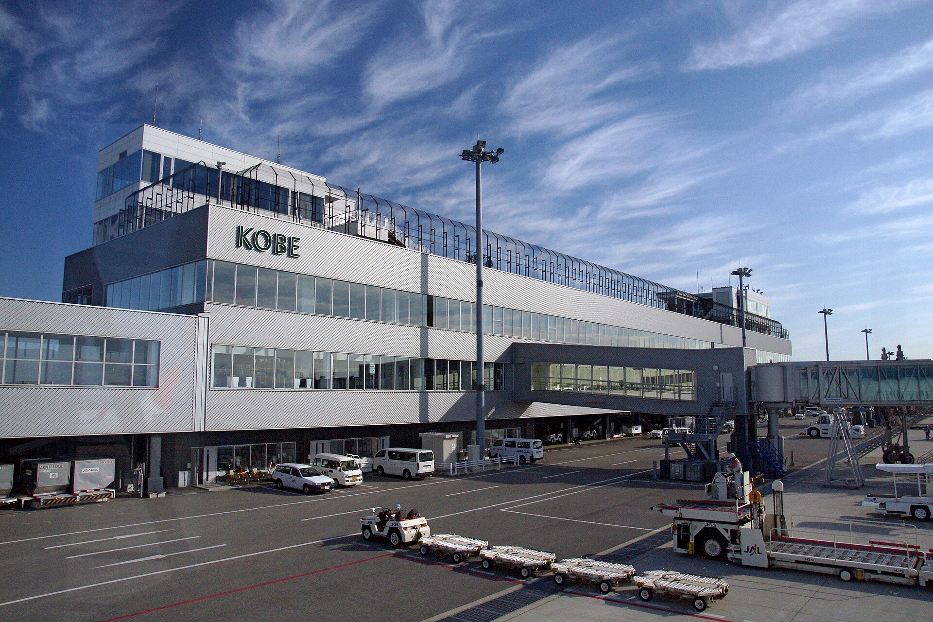 神戸空港のターミナル