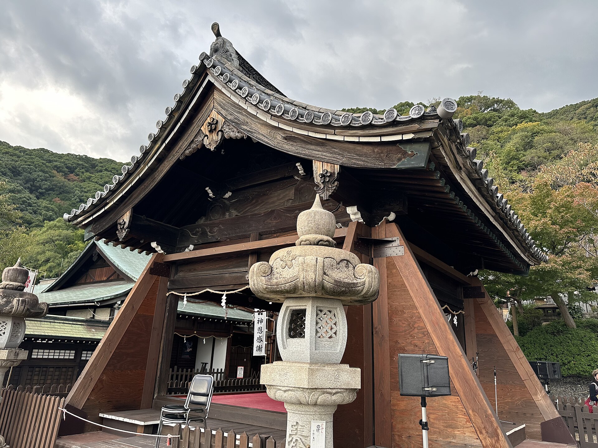 北野天満神社の拝殿